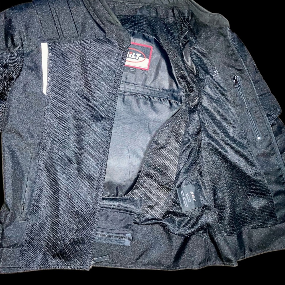 Bilt Blaze Motorcycle Jacket. Sz. Large. Armored. Like New.🏍️🛣️ - Picture 5 of 6